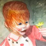Juanita Harrell ~ Flower ~ Watercolor